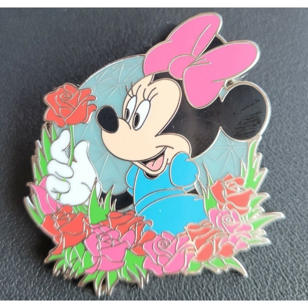 Disney 2022 Epcot Flower & Garden Festival Minnie Mouse Mystery Pin, New